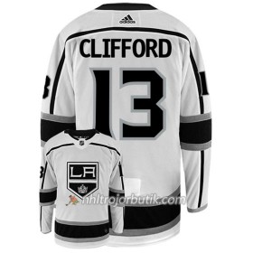 Män Ishockey Los Angeles Kings Tröja KYLE CLIFFORD 13 Adidas Vit Authentic